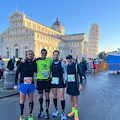 22esima edizione della Maratona di Pisa 2021: al via anche quattro partecipanti della Costa d'Amalfi 