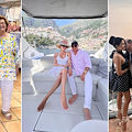 A Positano la vacanza da sogno dell'influencer Leyla Milani-Khoshbin