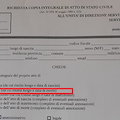 A Potenza si può ottenere il proprio certificato di morte, il refuso del Comune 