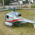 Agerola, ecco l'elicottero AS350 B3 dedicato allo spegnimento degli incendi boschivi