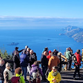 Agerola, inaugurato il Belvedere di Paipo: una vista mozzafiato dove cielo, mare e montagna di incontrano 