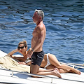 Alessandro Moggi nelle acque capresi si gode il sole a bordo di un lussuoso Yacht /Foto esclusive