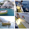 Ambiente: «Il mare della Costiera è pulito», successo per il catamarano Marine Litter