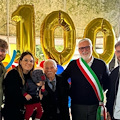 Aprilia in festa per i 100 anni di Gino Tosi: con la sua voglia di vivere ha conquistato la comunità 