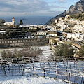 Arriva il gelo in Costa d’Amalfi: dalla mezzanotte allerta neve dai 300 metri