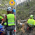 Ben quattro gli interventi di oggi, per i tecnici del Soccoroso Alpino e Speleologico della Campania