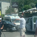 Brutto incidente a Sant'Egidio del Monte Albino: due donne in ospedale /foto esclusive