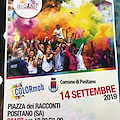 “COLORmob”: sabato 14 il primo Holi festival a Positano, musica e colori in Piazza dei Racconti