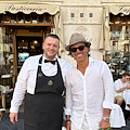 Compleanno in Costa d'Amalfi per Vincenzo Montella: tappe alla Torre Normanna e alla Pasticceria Pansa 