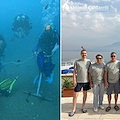 Cyclette sul fondo del mare di Castellammare: la ricerca dei medici del Cardarelli e della Marina Militare USA 