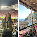 Dalla finale di Champions alla Costa d'Amalfi, tra Conca e Ravello c'è Camila Cabello