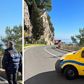 Disagi a Positano sulla SS163: si passa a singhiozzo sul luogo dell’incidente. Domani prevista chiusura