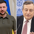 Draghi a Kiev: «Sblocchiamo insieme porti ucraini». Zelensky: «Bloccate e confiscate tutti i beni russi» 