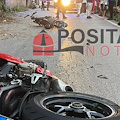 Drammatico incidente a Maiori, moto contro ciclomotore: anziano perde la vita 