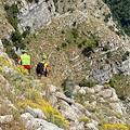 Escursionista in difficoltà recuperato dagli uomini del Soccorso Alpino e Speleologico della Campania