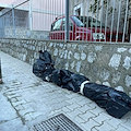 Eternit abbandonato in strada a Maiori, l'ira dei residenti