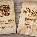 Ferdinando Parlato presenta "Smart Cards Wood": il biglietto da visita in legno con tecnologia NFC