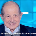 Giancarlo Magalli torna in tv quasi irriconoscibile: «Ho avuto un linfoma, ora sto bene»