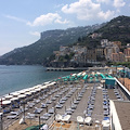 Good Morning Positano. Oggi la Chiesa Cristiana festeggia i Santi protomartiri della Santa Chiesa di Roma. Meteo: cielo poco nuvoloso