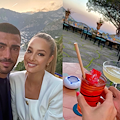 Graziano Pellè e Viktoria Varga festeggiano il loro anniversario ospiti de Il San Pietro di Positano