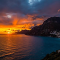 Il tramonto di Fabio Fusco a Positano finisce su "Repubblica" /FOTO