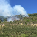 Incendio sulle montagne di Massa Lubrense /Foto /Video