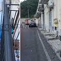 Incidente a Tramonti, bus impatta contro un palazzo a Pucara