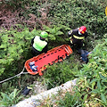 Infortunio durante un'escursione a Capri: brutto incidente per una donna lungo i sentieri in località Passetiello