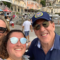 Jake Steinfeld in Italia con la moglie fa tappa al 'le Sirenuse'