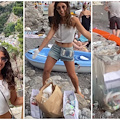 L’imprenditrice e influencer Mimi Ikonn ripulisce Positano dai rifiuti: il video diventa virale