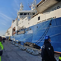 La nave Geo Barents arriva al porto di Napoli, sbarco per 75 migranti