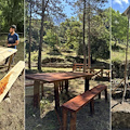 Maiori, l'area verde attrezzata per i pic-nic del Demanio torna a risplendere grazie ai volontari di Hiking the Amalfi Coast