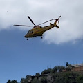 Malore a Praiano: 73enne trasferito in eliambulanza da Maiori a Vallo della Lucania