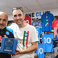 Napoli, i campioni d'Italia fanno colazione con il Pan di Amalfi della Pasticceria Pansa 