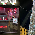 Natale a Sorrento, il maltempo non ferma l'accensione dell'albero e delle luminarie