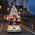 "Natale in 500", da Positano le auto storiche addobbate a festa giungono in Penisola Sorrentina