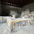 Pompei, riapre il Thermopolium della Regio V dopo gli interventi di messa in sicurezza e scavo