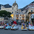 Positano, domani tornano il trenino e le 500 natalizie per le vie del paese 