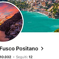 Positano, la pagina ufficiale di Fabio Fusco raggiunge i 10mila follower: gli auguri della nostra redazione