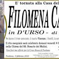 Positano porge l'ultimo saluto a Filomena Casola, aveva 85 anni