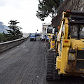 Positano, prolungati ancora lavori rifacimento asfalto, divieto di sosta fino al 21 febbraio