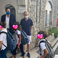 Positano, si torna a scuola. Gli auguri del sindaco Guida: «Possiate vivere con entusiasmo la vita scolastica»