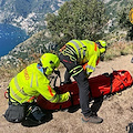 Positano, turista scivola per 5 metri sul Sentiero degli Dei: trasferito in ospedale 