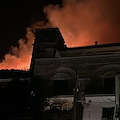 Praiano, incendio nella parte alta. Sul posto i Vigili del Fuoco /foto 