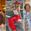 Relax e shopping a Positano per Joana Martins, conduttrice televisiva, modella e direttrice di Miss Galaxy Portugal