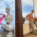 Relax tra Ravello e Amalfi per Ed Westwick e Tamara Francesconi 