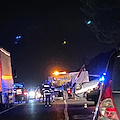 Rocambolesco incidente a Meta di Sorrento. Auto si ribalta 