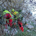 Scivola in zona impervia: cacciatore 55enne trasferito all’ospedale di Salerno