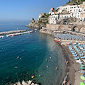 Secondo Goletta Verde il mare alla foce del torrente Dragone ad Atrani è “fortemente inquinato” 