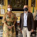 Sorrento. Il direttore Unwto Europa Alessandra Priante, ricevuta dal sindaco Coppola 